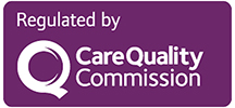 the icon for the Care Quality Commision